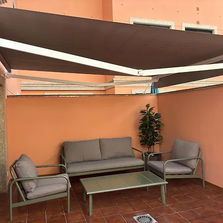 Desconectaengalicia Calle Vigo Amplia Terraza, 50m Playa Silgar Апартаменты Санхенхо