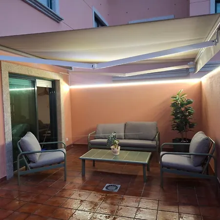 Desconectaengalicia Calle Vigo Amplia Terraza, 50m Playa Silgar Апартаменты Санхенхо